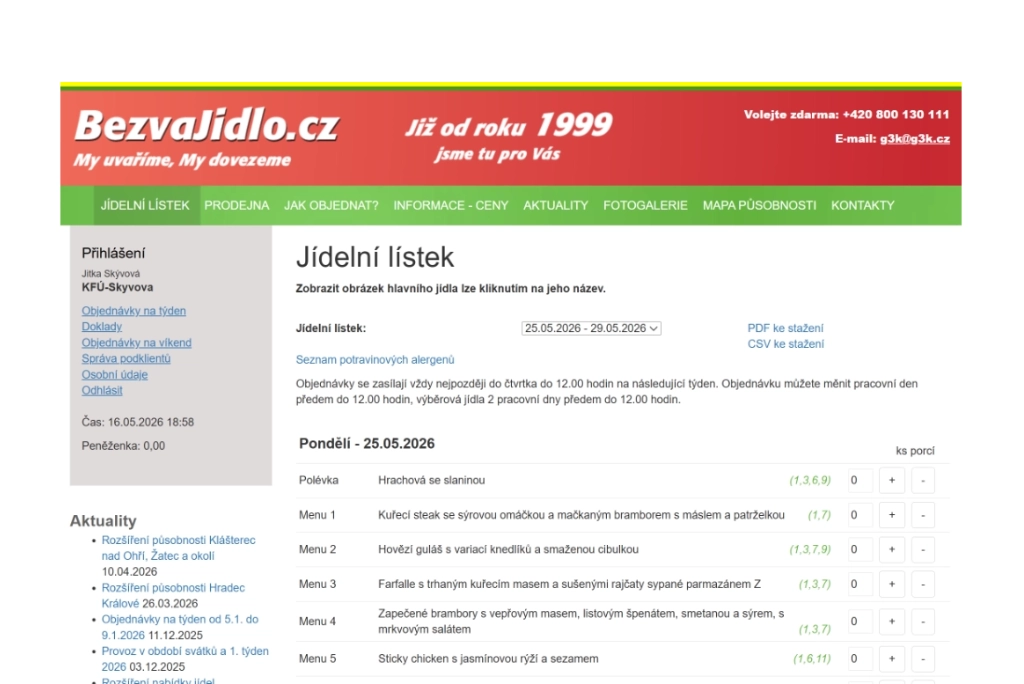 Bezvajídlo screenshot 2