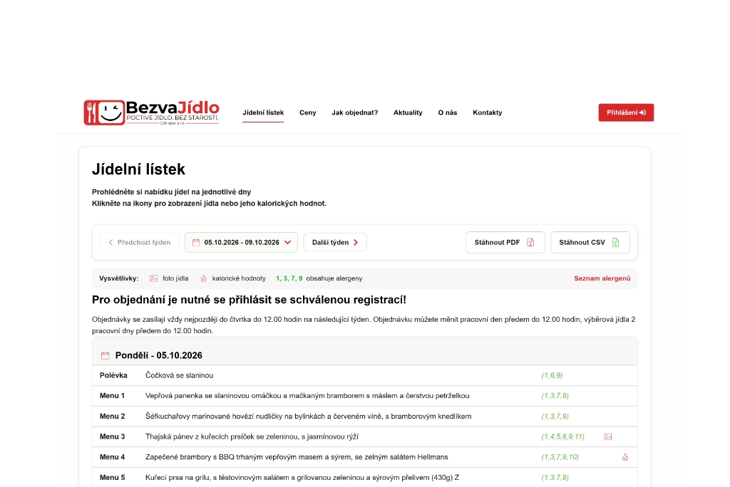 Bezvajídlo screenshot 3