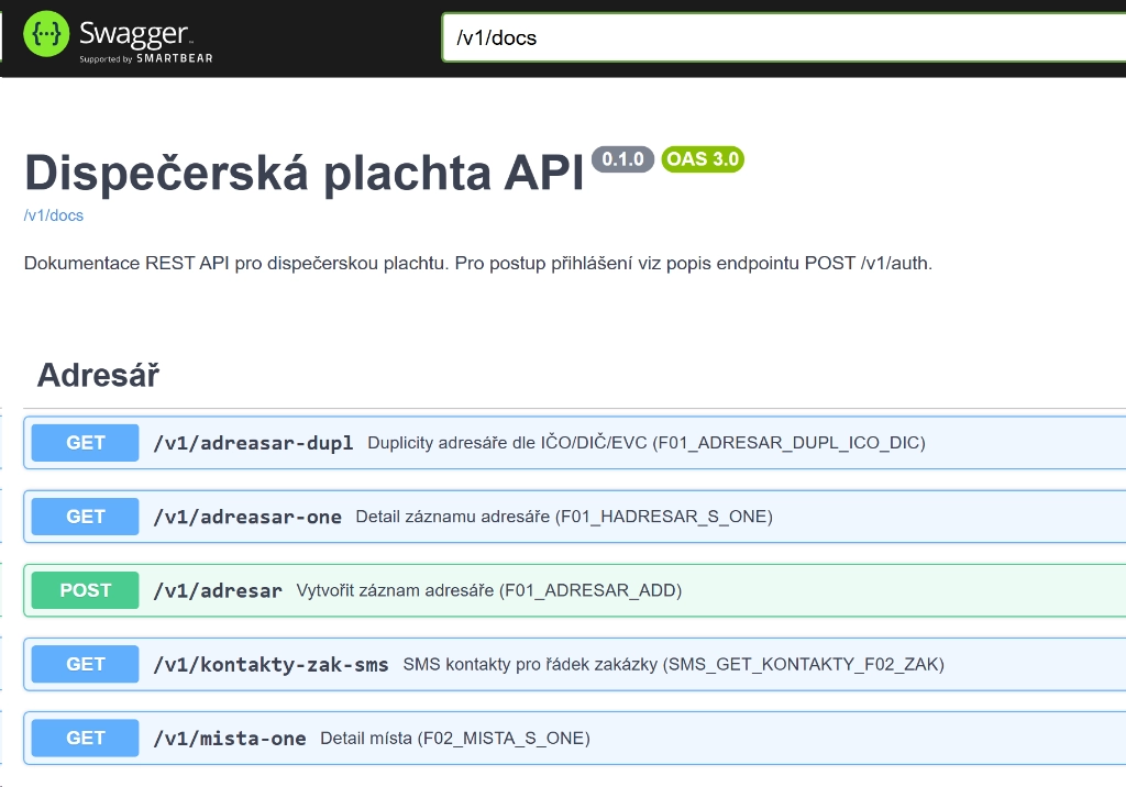 NodeJS backend screenshot 1