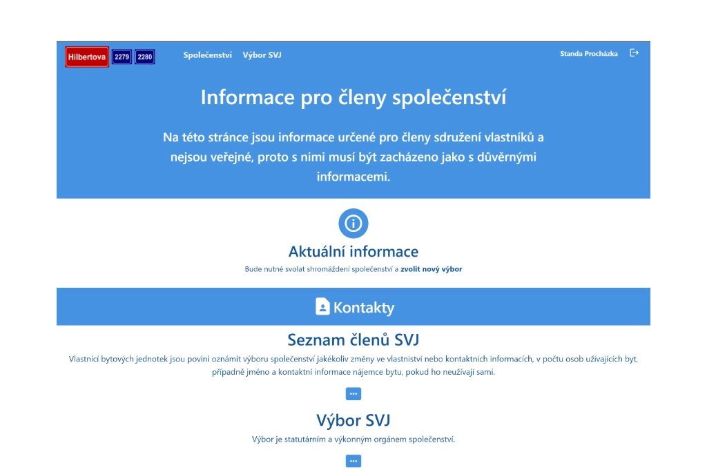 SVJ Hilbertova screenshot 2