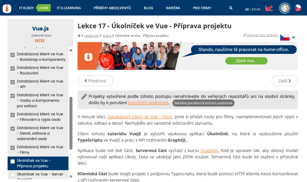 Úkolníček - výuková aplikace screenshot 2